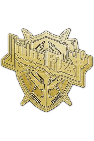 Judas Priest Invincible shield Pin coloured