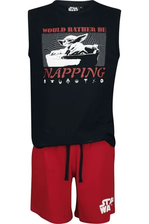 STAR WARS Grogu - Would Rather Be Napping Pyjama red