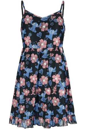 Disney Red And Blue Floral Short dress