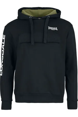 Lonsdale London Rushen Hooded sweater white