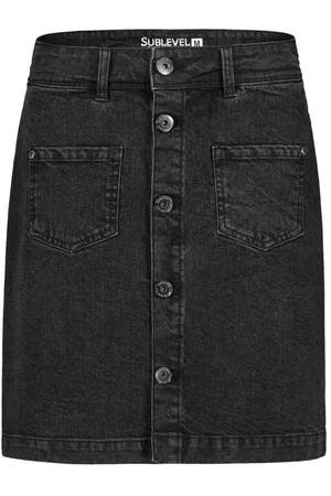 Sublevel Ladies Denim Skirt Medium-length skirt