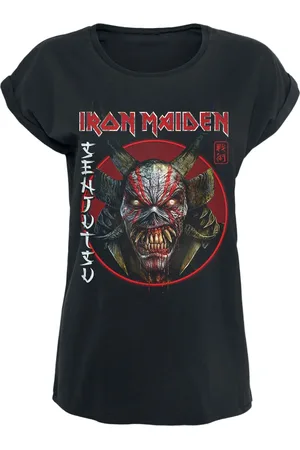 Iron Maiden Senjutsu Eddie Face Circle T-Shirt