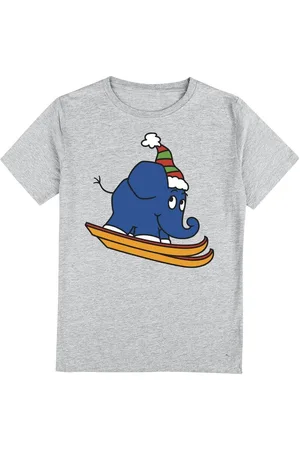 Die Sendung mit der Maus Elephant - winter sport - ski T-Shirt