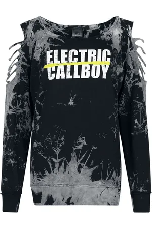 Electric Callboy Spray Smile Sweatshirt grey