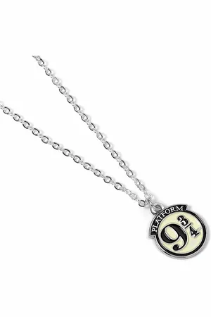 Harry Potter Platform 9 3/4 Necklace white