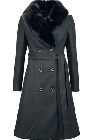 Voodoo Vixen Double Breasted Dress Coat Coats
