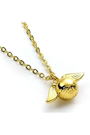 Harry Potter Golden Snitch Necklace coloured