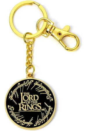 Lord of the Rings Logo Keyring Pendant gold