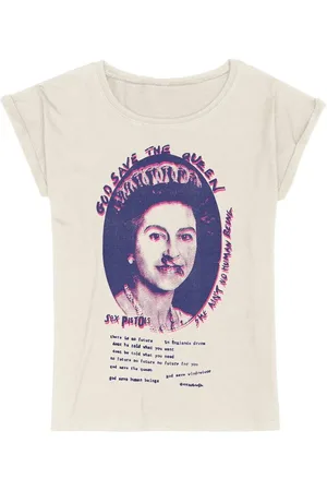 Sex Pistols God Save The Queen Lyrics T-Shirt