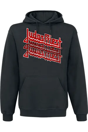 Judas Priest Fading Repeat Logo Hooded sweater