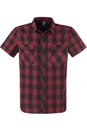 Brandit Roadstar Short-sleeved Shirt red