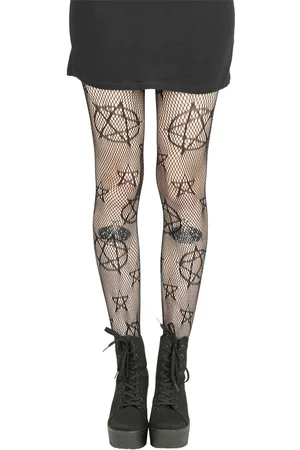 Pamela Mann Pentagram net tights Tights