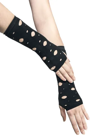 Pamela Mann Lace-up sleeve glove Arm warmers