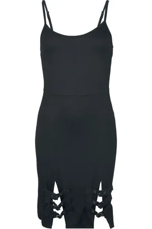 Rock Rebel Dress with Buckles Short dress