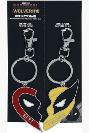 DEADPOOL 3 - Wolverine - Come Together BFF Key Chain Keyring Pendant