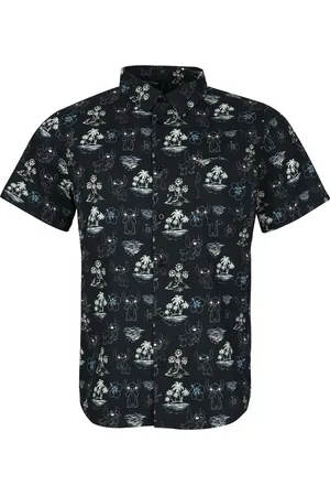 Disney Black Summer Short-sleeved Shirt