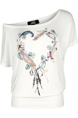 Full Volume T-shirt with Crew Neck and Print T-Shirt