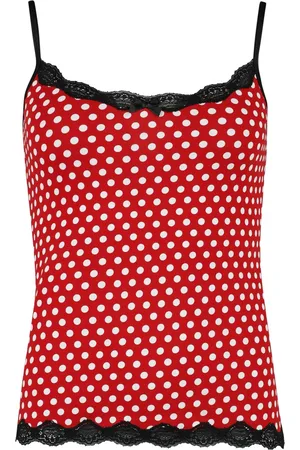 Pussy Deluxe Dotties Classic Top Top white