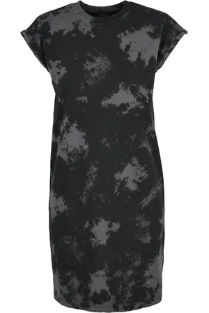 Urban classics Ladies Bleach Dress Short dress grey