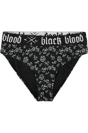 Gothicana Bikini briefs with Pentagram Bikini Bottom