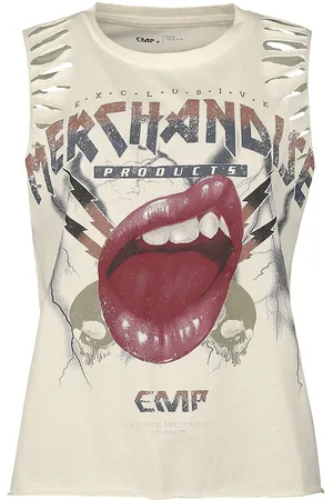 EMP Tank Top With Vintage Print Tanktop