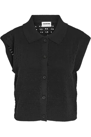 Noisy May NMVega S/L polo knit cardigan FWD Short-sleeved Shirt