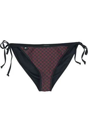 RED by EMP Bikini Bottoms with Chessboard Pattern Bikini Bottom red