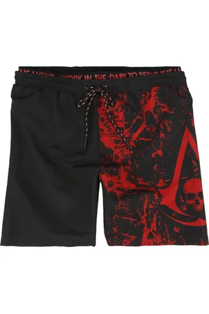 Assassin´s Creed IV - flag - Crest Swim Shorts red