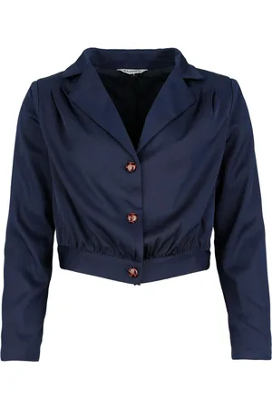 Banned Retro Robyn Plain Jacket Blazer