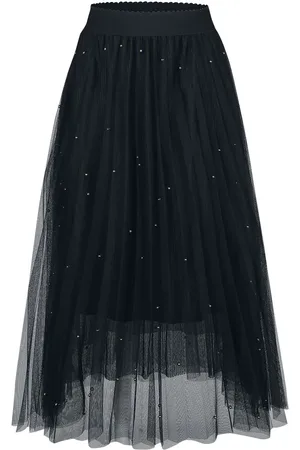 Banned Retro Sophia Stud Net Skirt Medium-length skirt