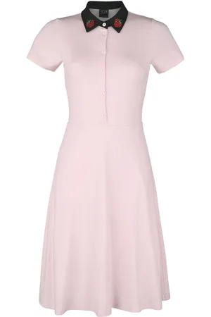 Pussy Deluxe Cat Classic Berry Dress Medium-length dress black