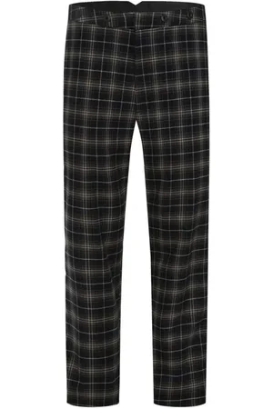 Chet Rock Chuck Swing Trousers Green Tartan Chino green