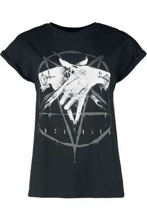 Gothicana T-shirt with pentagram print T-Shirt