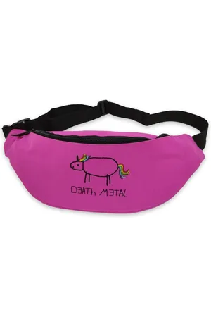 Slogans Death Metal Unicorn Bag Bum Bag