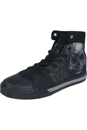 EMP Sneaker with Skull Print Sneakers High