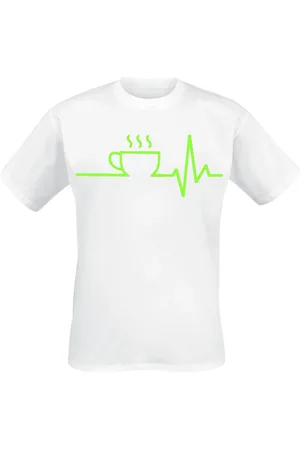 Food Coffee ECG T-Shirt
