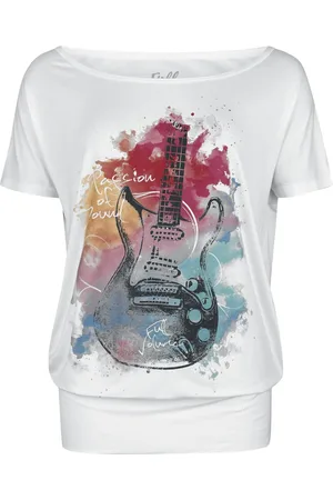 Full Volume T-shirt with Guitar front print T-Shirt
