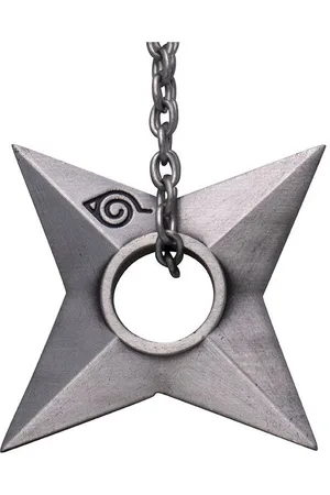 Naruto Shippuden - Shuriken Konoha Keyring Pendant