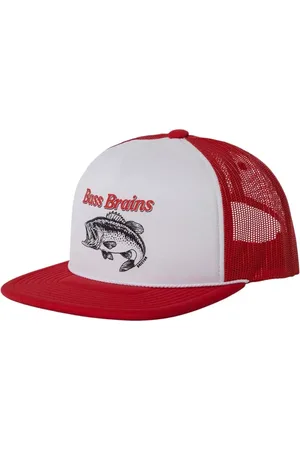 Brixton Bass Brains Fishing Team Trucker Hat Cap