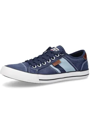 Dockers Washed Canvas Trainers Double Sneakers