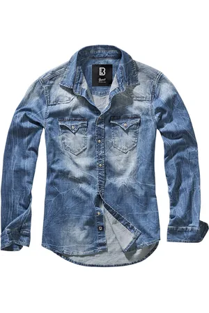Brandit Riley Denim Shirt Jeans Shirt