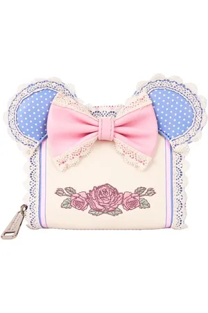Mickey Mouse Loungefly - Minnie Flowers and Lace with ears Wallet
