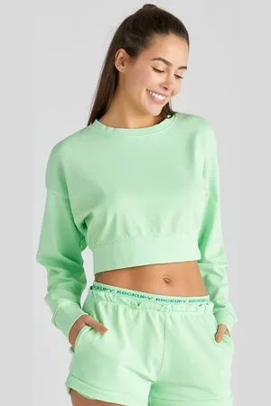Rockupy Lightness 1 - Malenie Cropped Long-sleeved Top Sweatshirt