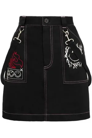 Hell Bunny X Smiley Originals Dylan Skirt Short skirt
