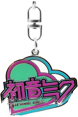 Hatsune Miku Heart Keyring Pendant