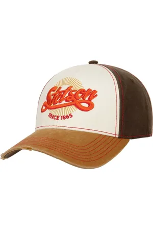 Stetson Baseball Cap Vintage Distressed Cap brown