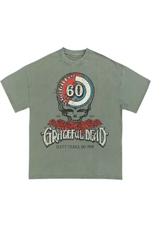 Grateful Dead Stealie Roses 60th T-Shirt
