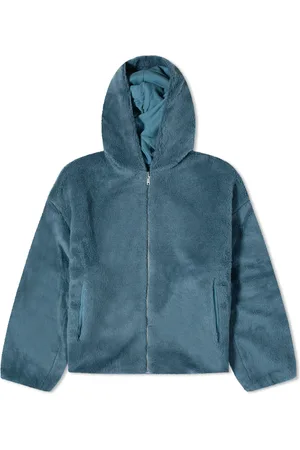 The Pangaia Recycled Wool Fleece Reversible Bomber Jacket