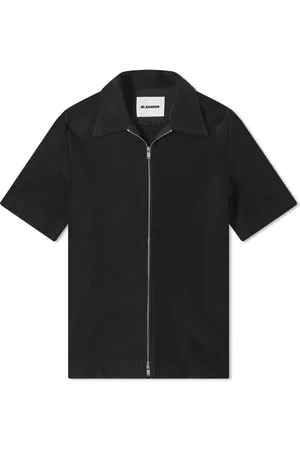Jil Sander Jil Sander Plus Fine Cord Zip Short Sleeve Shirt
