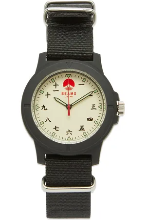 BEAMS JAPAN Kanji Number Wrist Watch